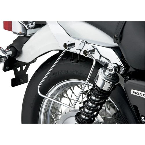 Cobra Saddlebag Protectors and Supports (Chrome) 02-6114