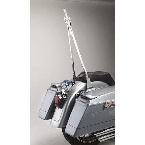 Cycle Visions Sissy Bar Stick - 30" Daggertude (Chrome) Tall | CV-8030