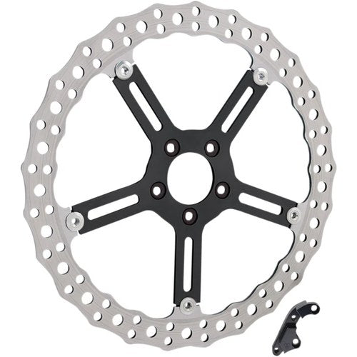 Arlen Ness Big Brake Jagged Floating Rotor Kit - 15" - Left - Hub-Mount | 02-990
