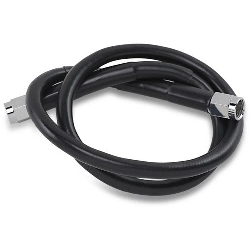 Drag Specialties Universal Brake Line - Black - 24" | 824-BLK
