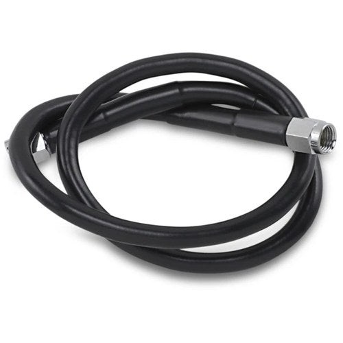 Drag Specialties Universal Brake Line - Black - 25" | 825-BLK