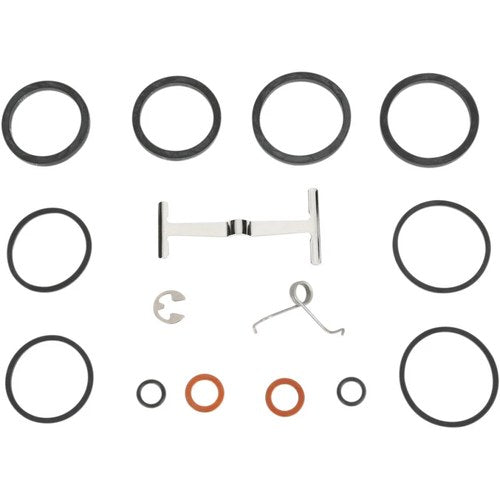 Hawg Halters 4-Piston Brake Caliper Rebuild Kit - Standard Bore | HHI-501-002