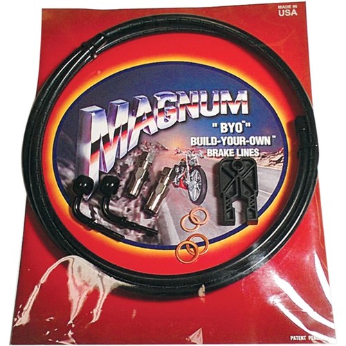 Magnum Brake Line Kit - Single Disc - 6' 180 Degree | 496700A