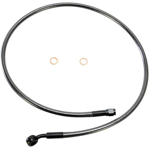 Magnum Black Pearl Front Brake Line - ABS - 35/10mm 34" | AS47134