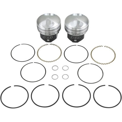 KB Performance Hypereutectic Piston Kit - FX/FL - +0.060" - 3.437" Bore KB263+60