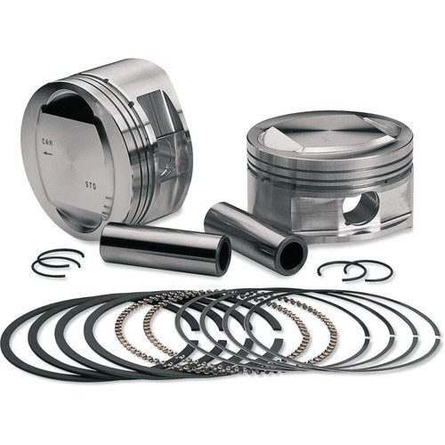 S&S Cycle Piston Kit - +0.005" - 3.875" Bore | 92-1214