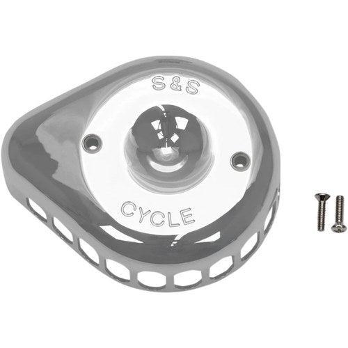 S&S Cycle Cover Air Cleaner Mini Tear-Drop (Chrome) 170-0367