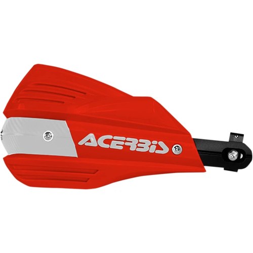 Acerbis Red/White X-Factor Handguards | 2374191005