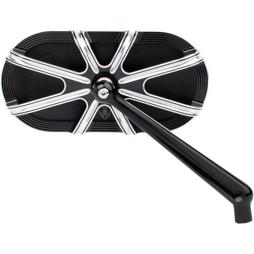 Arlen Ness 10 Gauge Mirror - Black - Right | 13-162