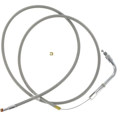 Barnett Stainless Steel Throttle Cable for '81 - '89 FLT/FLHT | 102-30-30007