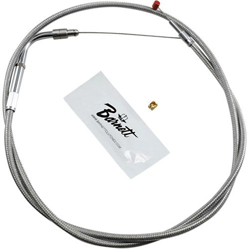 Barnett Stainless Steel Throttle Cable for '96 - '07 Flt | 102-30-30009