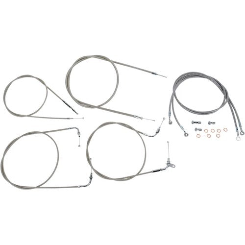 Baron 16" Cable Line Kit for XVS1100CL | BA-8042KT-16