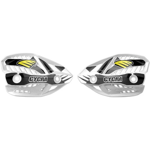 Cycra White Replacement No Cover Handshields | 1CYC-1019-42