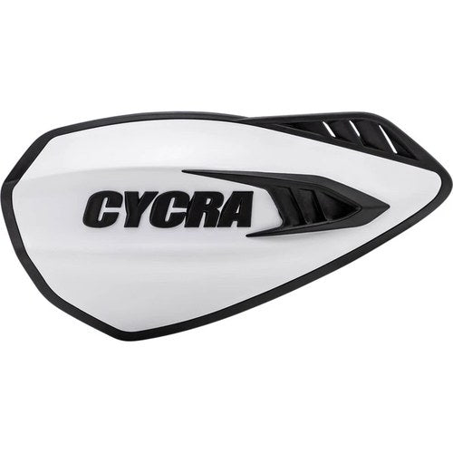 Cycra White/Black Cyclone Handguards | 1CYC-0056-237