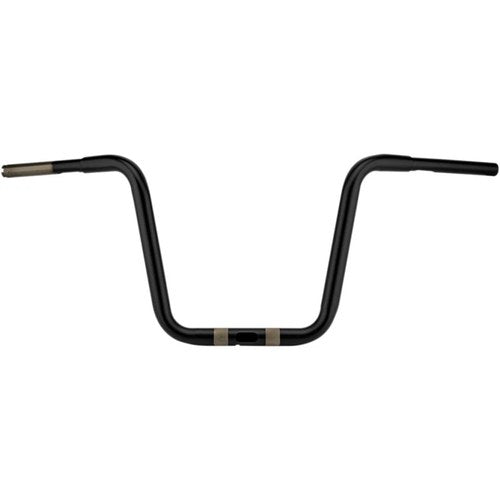 Drag Specialties Flat Black 12" Handlebar | 0601-4262