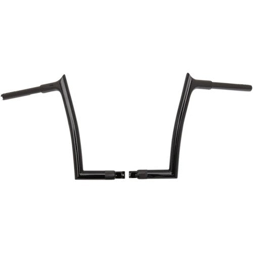 Fat Baggers Black 12" Pointed Top Handlebar | 906012-B