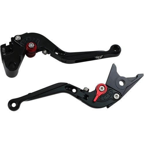 Hot Bodies Black Mgp Lever Set for Kawasaki | 51701-2600