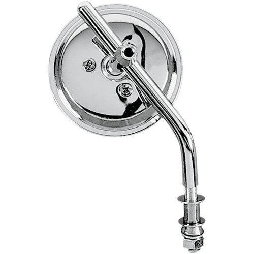 Drag Specialties 3" Round Mirror - Adjustable Stem | KA-26-BC428