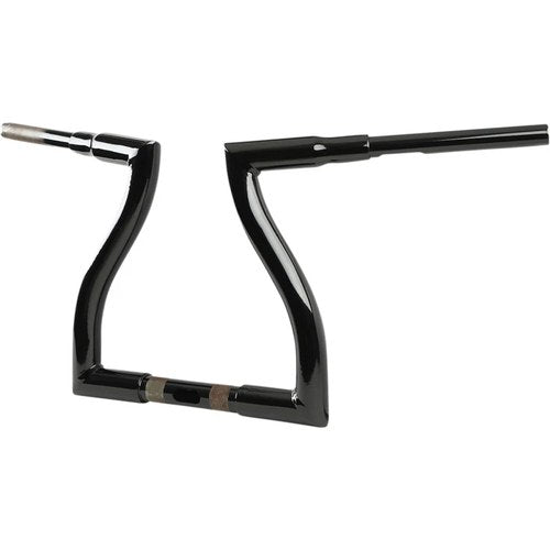 LA Choppers Black 12" Thresher Handlebar | LA-7317-12B