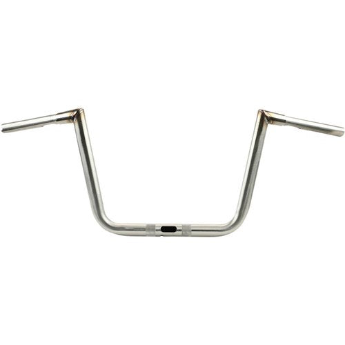 LA Choppers Stainless Steel 10" Hefty Twin Peaks Handlebar | LA-7312-61SS