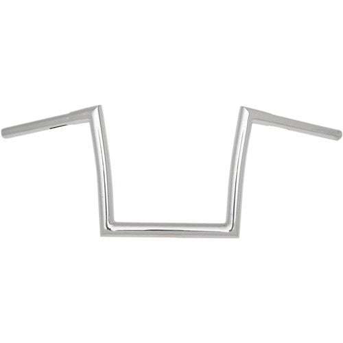 Todd's Cycle Chrome 1-1/4" Fat Bobber Strip Handlebar With 10" Rise | 0601-2728