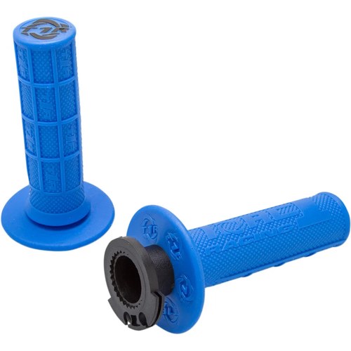 Torc1 Blue Four Stroke Defy Lock-On Grips | 3750-0302