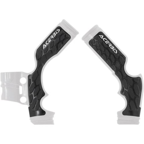 Acerbis X-Grip Frame Guards - SX 65 - White/Black | 2688760001