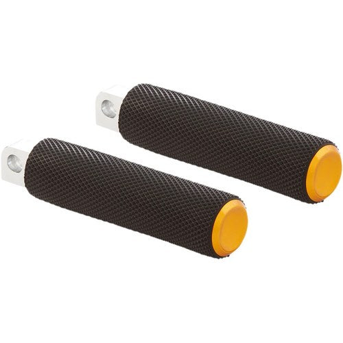 Arlen Ness Knurled Peg - Gold - Flde | 07-953
