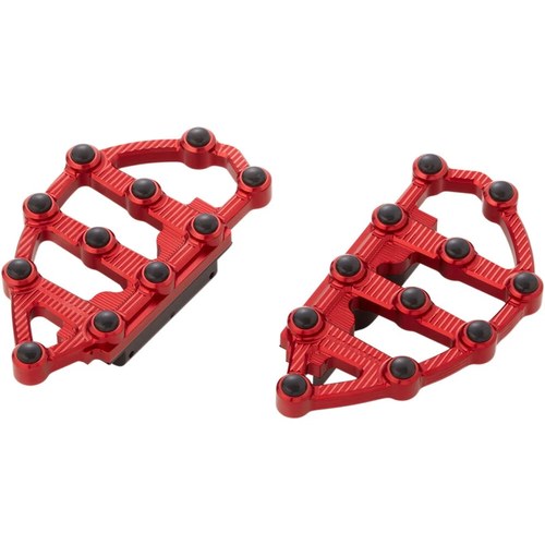 Arlen Ness MX Passenger Boards - Red | 06-898
