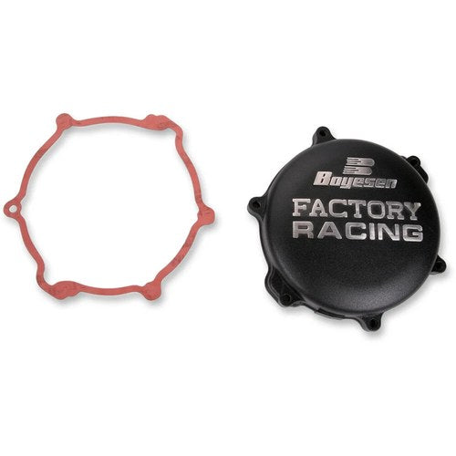 Boyesen Clutch Cover Black YZ125 05-16 | CC-33B