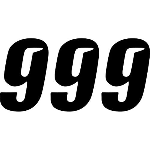 D'Cor Visuals Slash Number Plate - #9 - Black - 4" | 45-27-9