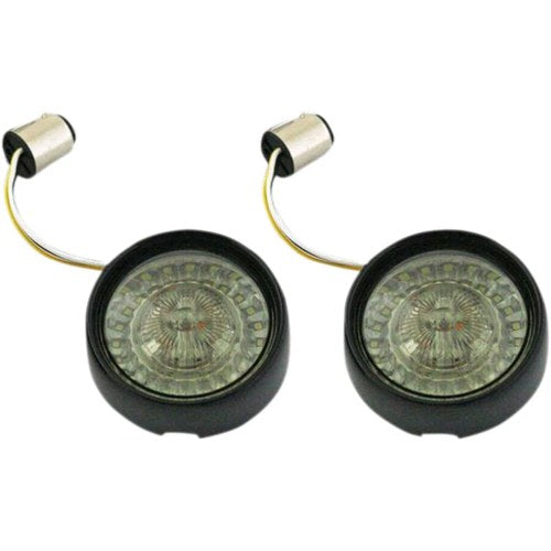 Custom Dynamics Bullet Turn Signal - 1157 - Black - Smoke Lens | PB-BB-AW-1157BS