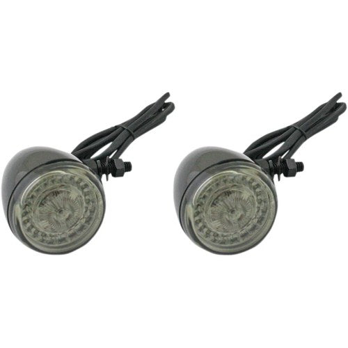 Custom Dynamics Front Turn Signal - Universal - Black | PB-UNV-ECE-AW-B