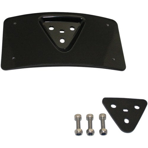 Custom Dynamics Radius License Plate Mount - Black | CD-PFM-B