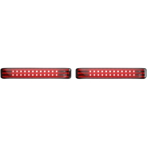 Custom Dynamics Saddlebag Lights - Chrome/Smoke | PB-SB-HD-CS