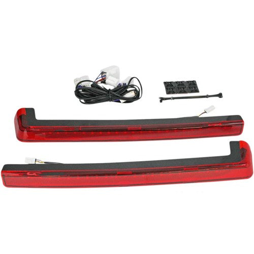 Custom Dynamics LED Run/Brake/Turn Tour-Pak Arms - Red Lens | PB-TP-ARM-TPCR