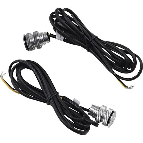 Custom Dynamics Boltz Lighting - Polished Trim - Amber LED | CD-BOLT-A-P