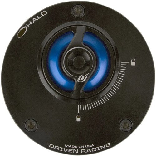 Driven Racing Halo Fuel Cap - Blue | DHFC-BL