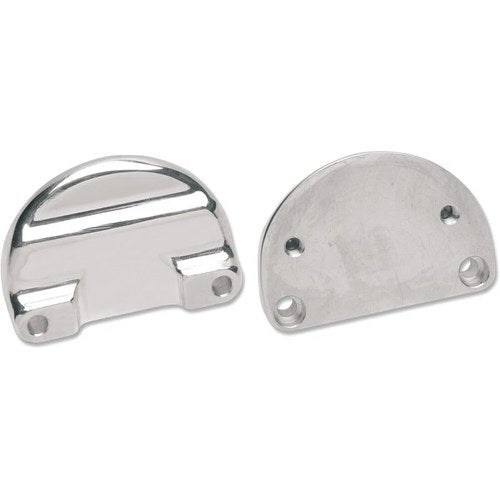 Drag Specialties Fender-To-Fork Adapters - Chrome | 1410-0021