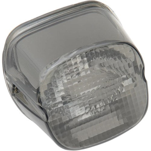 Drag Specialties Taillight Lens - Bottom Tag Window - Smoke | 12-0411MD