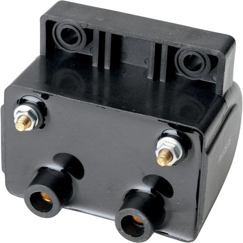 Drag Specialties Dual-Fire Ignition Coil - Harley Davidson - Black | 10-2029