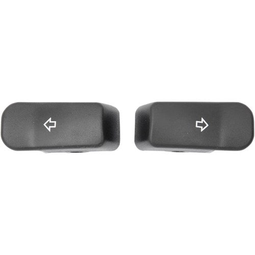 Drag Specialties Turn Signal Switch Extension Caps - '11-'17 - Black | 77447H3
