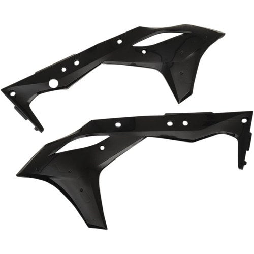 Cycra PowerFlow Shrouds - KXF250 - Black | 1CYC-1868-12