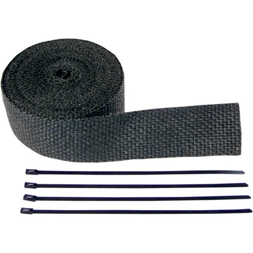 Cycle Performance Exhaust Wrap Kit - Black - 2x25 | CPP/9042B