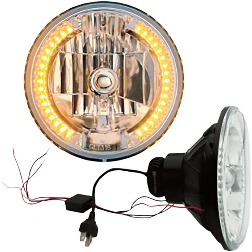 Headwinds 7" LED Headlight with LED Turn Signals | 8-9727LEDWTA