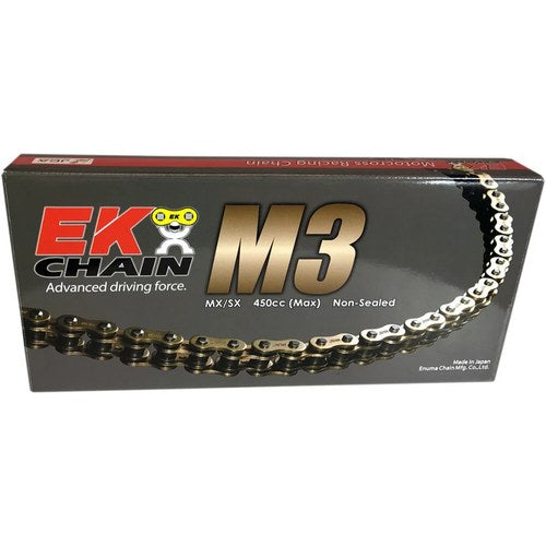EK Chain 520 M3 - Chain - 120 Links - Gold | 520M3-120G