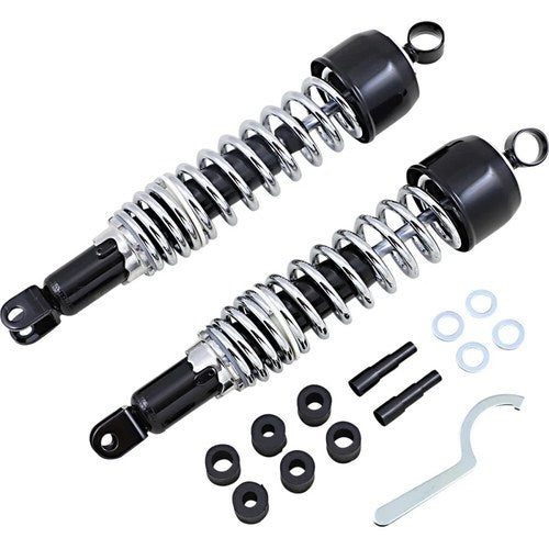 Emgo Classic Shocks - Black - Eye/Clevis -14.4" | 17-05542