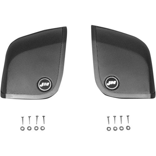 J & M Saddlebag Lid Speaker Grille Set | HGRL-SD14