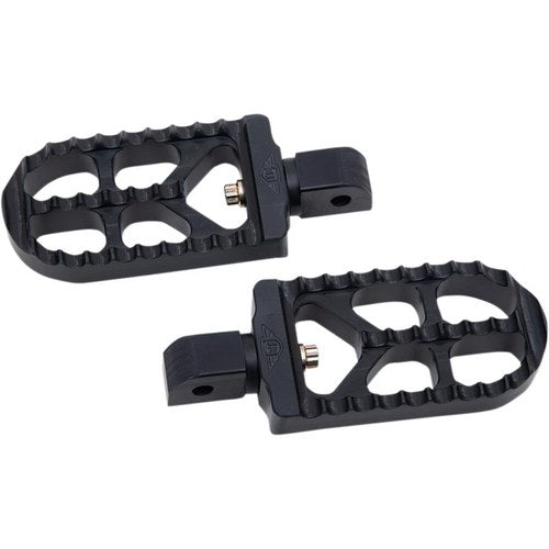 Joker Machine Passenger Peg - Serrated - Black - Long | 08-56-7B