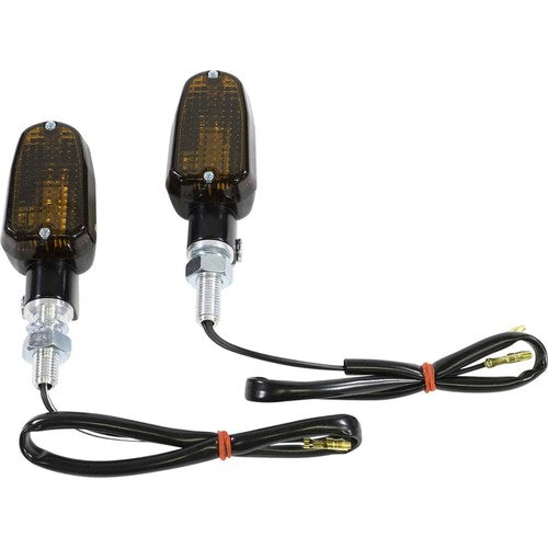 K&S Technologies Marker Light - Single Filament - Black/Smoke | 25-8302BK